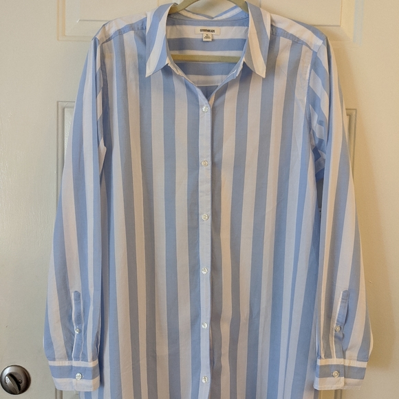 striped cotton tunic - Picture 6 of 9